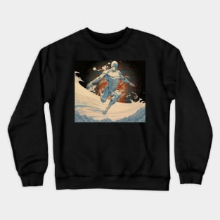 UKIYO-E SILVER SURFER Crewneck Sweatshirt